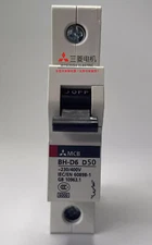 Mitsubishi Miniature Circuit Breaker BH-D6 1P D50