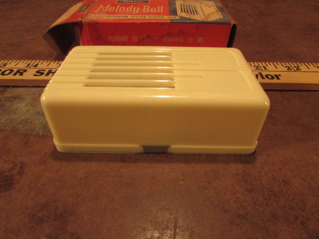 NOS Vintage Snap-it Door Melody bell ivory | eBay