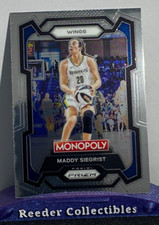 2024 WNBA Monopoly Prizm #59 Maddy Seigrist Dallas Wings