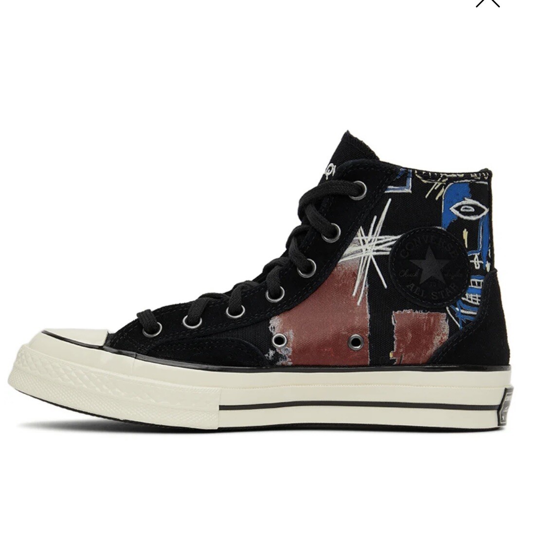 Converse Jean-Michel Basquiat X Chuck 70 HI Black Multi 172585C