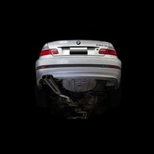 ISR Performance Series II EP Dual Exhaust Rear Section ONLY for BMW E46 3 Series