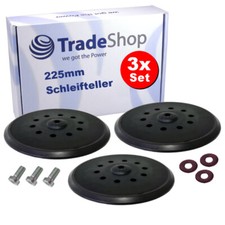 3x Kletteller Stützteller 225mm für Flex Giraffe WST 700 VV, WST 700 VV Plus