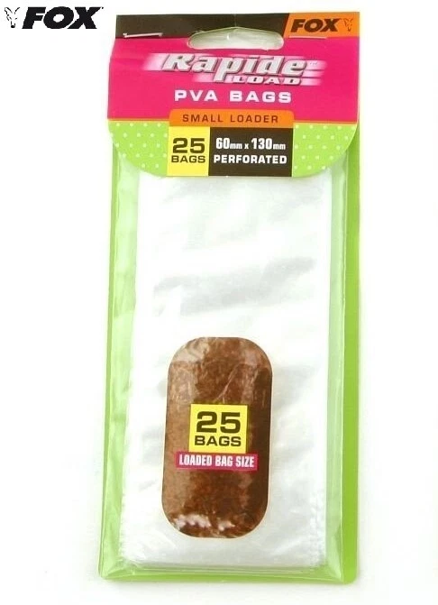 Sac soluble Fox Pva Bags Rapide Load small loader par 25 - Photo 1/1
