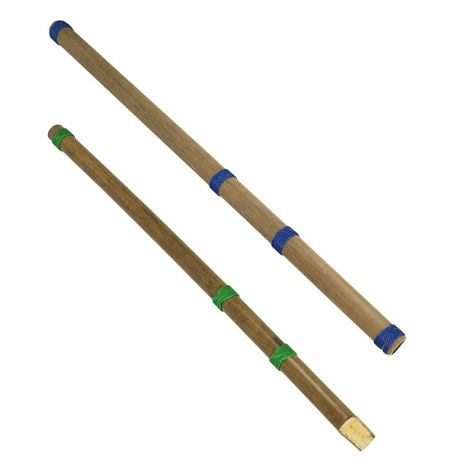 Bamboo Flute Bansuri for Amateurs Fipple and Transverse, Set of 2