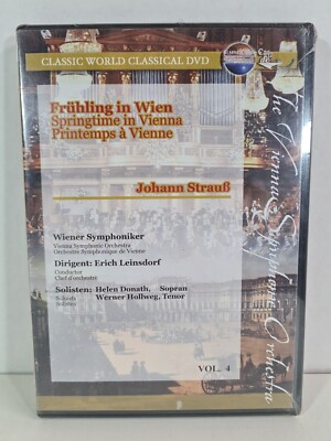 Highlights of the Vienna Symphonic Orchestra Johann Straub Vol 4 DVD SEALED NEW 