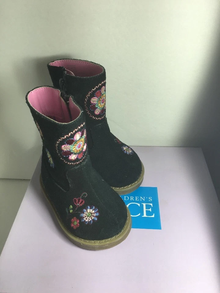 Bota Multi Flor The Children's Place Talla 3 Bebé Nueva Foto 2 de 4
