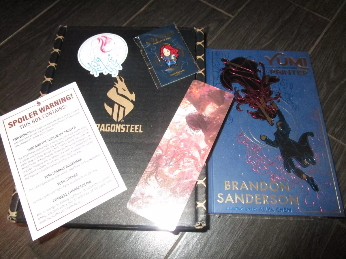 Brandon Sanderson Kickstarter YUMI & Nightmare Painter HC Swag