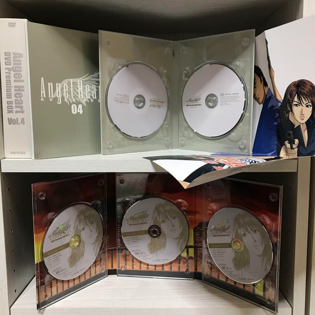 Angel Heart DVD Premium Box Vol.1-4 Complete Set Anime Limited