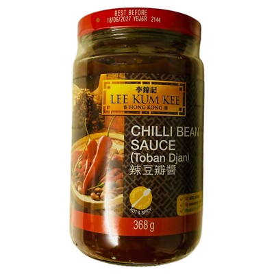 1 x 368g  LEE KUM KEE Scharfe Bohnensauce  Toban Djan  Chilli Bean Sauce