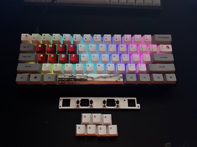 Skyloong GK61 Custom Built Gaming Keyboard w/ NK Cream Switches