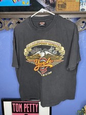 Harley Davidson T Shirt Vintage York PA Mens XL 1996 Final Assembly Plant Museum