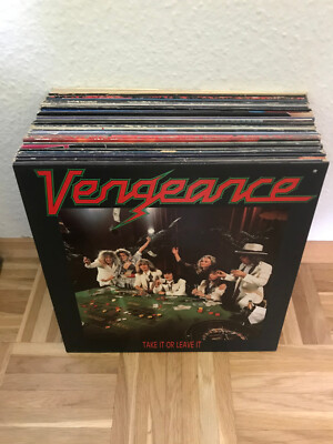 LP Vengeance - take it or leave it 1987 CBS