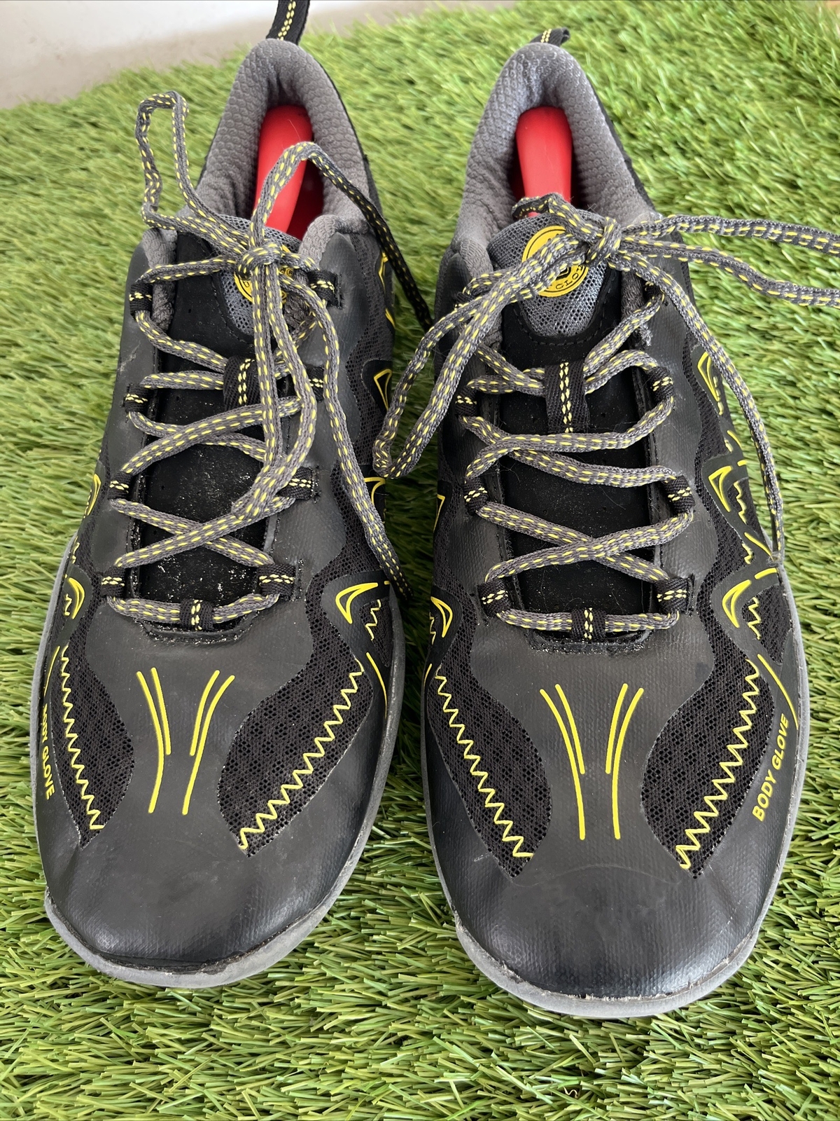 Body Glove Men’s Dynamo Rapid Water Mesh Black Yellow Water Shoes Size