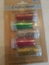 Crafter's Square Glitter/brillants 5 Pc 0.1 Oz
