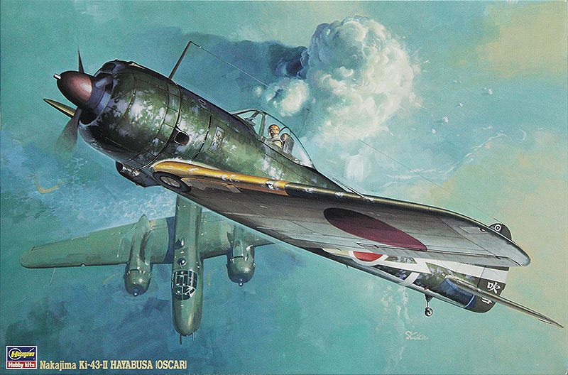 Hasegawa ST3 Nakajima Ki-43-II HAYABUSA OSCAR Model Kit 1/32 scale