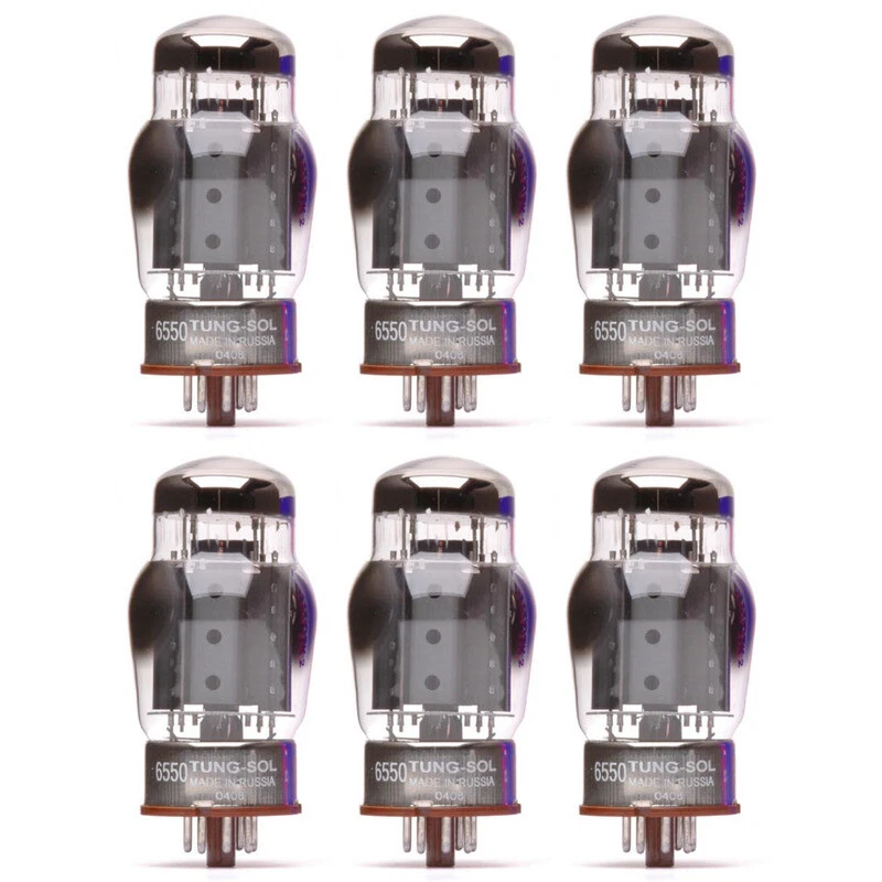 ★6550 TANGSOL USA製★ Tung-Sol 6550 Power Tubes - Matched Sextet | Sweetwater