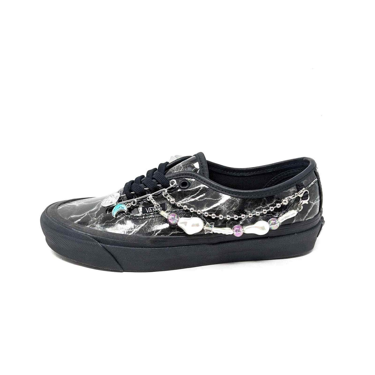 Vans Pink Floyd Tennis Shoes New Vans Womens Rare Embellished Low