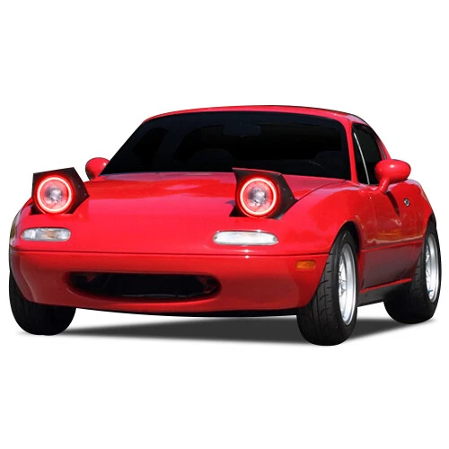 Dream Color Chasing Dynamic LED Halo kit for 1990-1997 Mazda Miata Headlights - Image 2 of 4