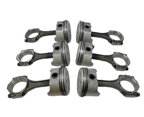Piston & Rod Kit (set of 6) - For 4.3L, 262 CID Engines. Replaces Mercruiser 614 - Foto 4 di 4