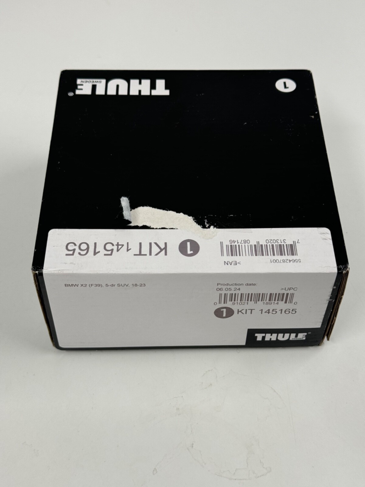 THULE FITTING KIT 5165 tatty box fits BMW X2 (F39), 5-dr SUV, 18-23