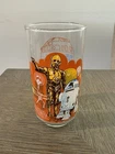 Vintage Star Wars Burger King Drinking Glass – C‑3PO & R2‑D2 – Coca‑Cola Promo