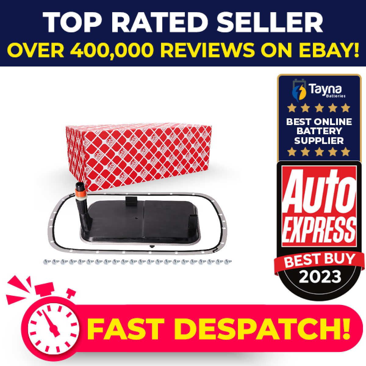 Automatic GearBox Oil Filter fits RANGE ROVER Mk3 L322 3.0D 02 to 12 THE000030