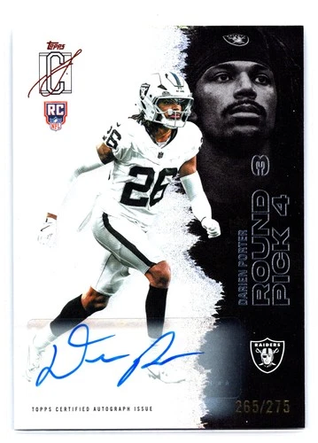 2025 Topps Darien Porter Shop for 2025 Topps Signature Class Football Rookie autographs on eBay (Raw)