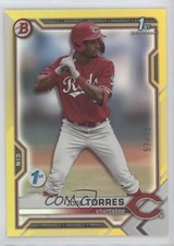 2021 Bowman Draft 1st Edition Yellow Foil 57/75 Jose Torres #BD-125 11dm