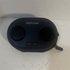 Memorex ML310BK Boombox Black 3.5mm Jack Volume Control Portable Stereo