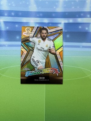 2018-19 Topps Chrome UCL Future Stars Isco Gold /50 Real Madrid