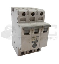 ALLEN BRADLEY 1492-CB3G100 /B CIRCUIT BREAKER 10A