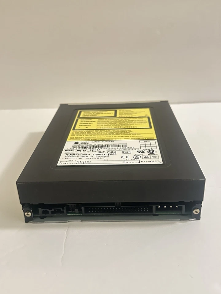 Vintage Apple DVD RAM Drive LF-D211A DVDRAM MATSUSHITA - Image 4 of 4