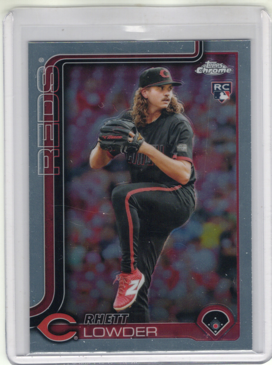 2025 Topps Chrome - Rhett Lowder #147 (RC)
