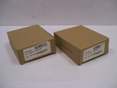 LOT OF 2 WAC Lighting #WL-LED210-AM-WT 5'' Vertical Step Light w/Amber LED 2022