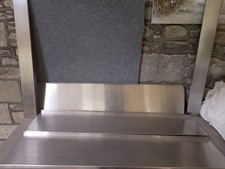 Commercial Catering Stainless Steel Wall Shelves X5 / X3-148 x 30 / X2-151x12 cm