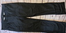 Riders by LEE Pants Straight Leg Mid Rise Black Womens Size 14L Long Chino