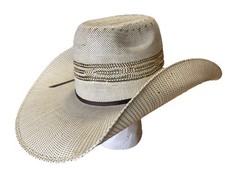 Ariat Western Hat Size 6 3/4 Made In Mexico Cowboy Rodeo Equine Cowgirl