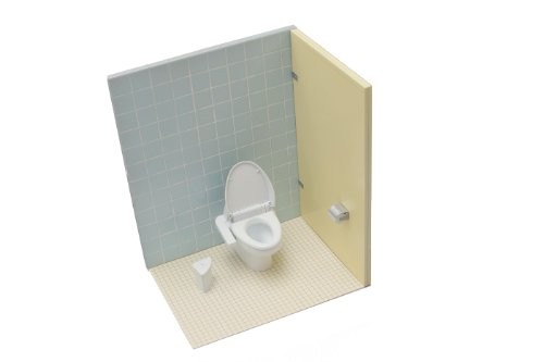 Milestone us of 1/12 Western-style toilet figures accessories plastic model