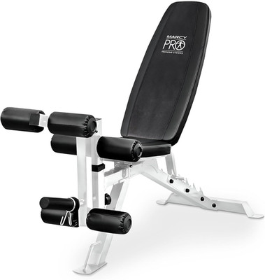 Foldable Full-Body Workout Bench with Adjustable 6-Position Backrest & Leg Exten