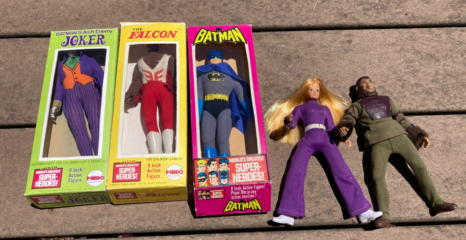Mego Action Figure Super Hero Lot