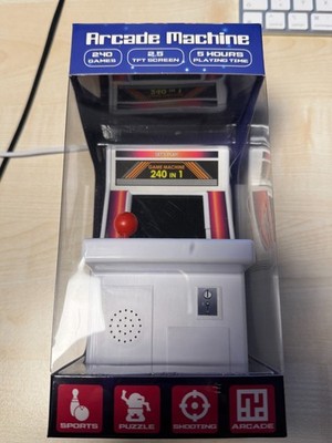 ARCADE MACHINE 240 SPIELE SPIELAUTOMAT TFT SCHIRM SPORT RÄTSEL SHOOTER OVP