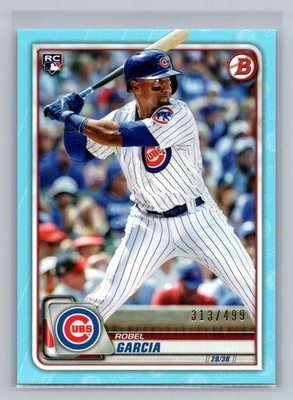 2020 Bowman #36 Robel Garcia Sky Blue #/499