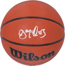 CJ McCollum Wizards Signed Wilson Authentic Series Indoor/Outdoor Basketball