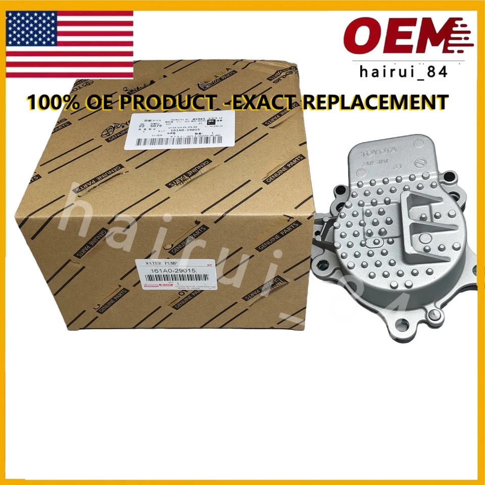 AISIN Water Pump WPT-190 ZVW30 ZVW35 161A0-29015 For TOYOTA Genuine Prius Foto 2 de 4