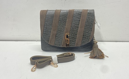 David Jones Croc Embossed Bag