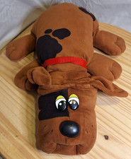 Pound Puppies Dog 18" Plush Dark Brown Black Spots 2019