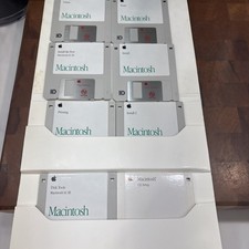Vintage Apple Macintosh LC III System Disks Install Tools 3.5 Floppy Set