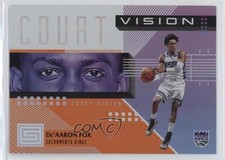 2018-19 Panini Status Court Vision Orange De'Aaron Fox #4 3g6