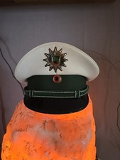 Originale alte grüne Polizei Mütze Sachsen Anhalt