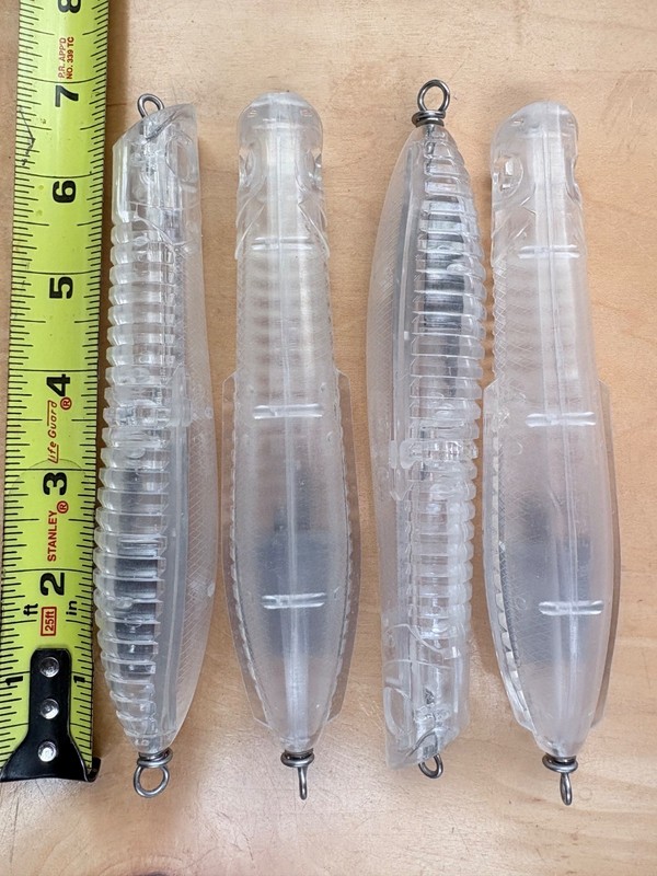 Saltwater Striper lure blanks  / Paint your own Striper lures
